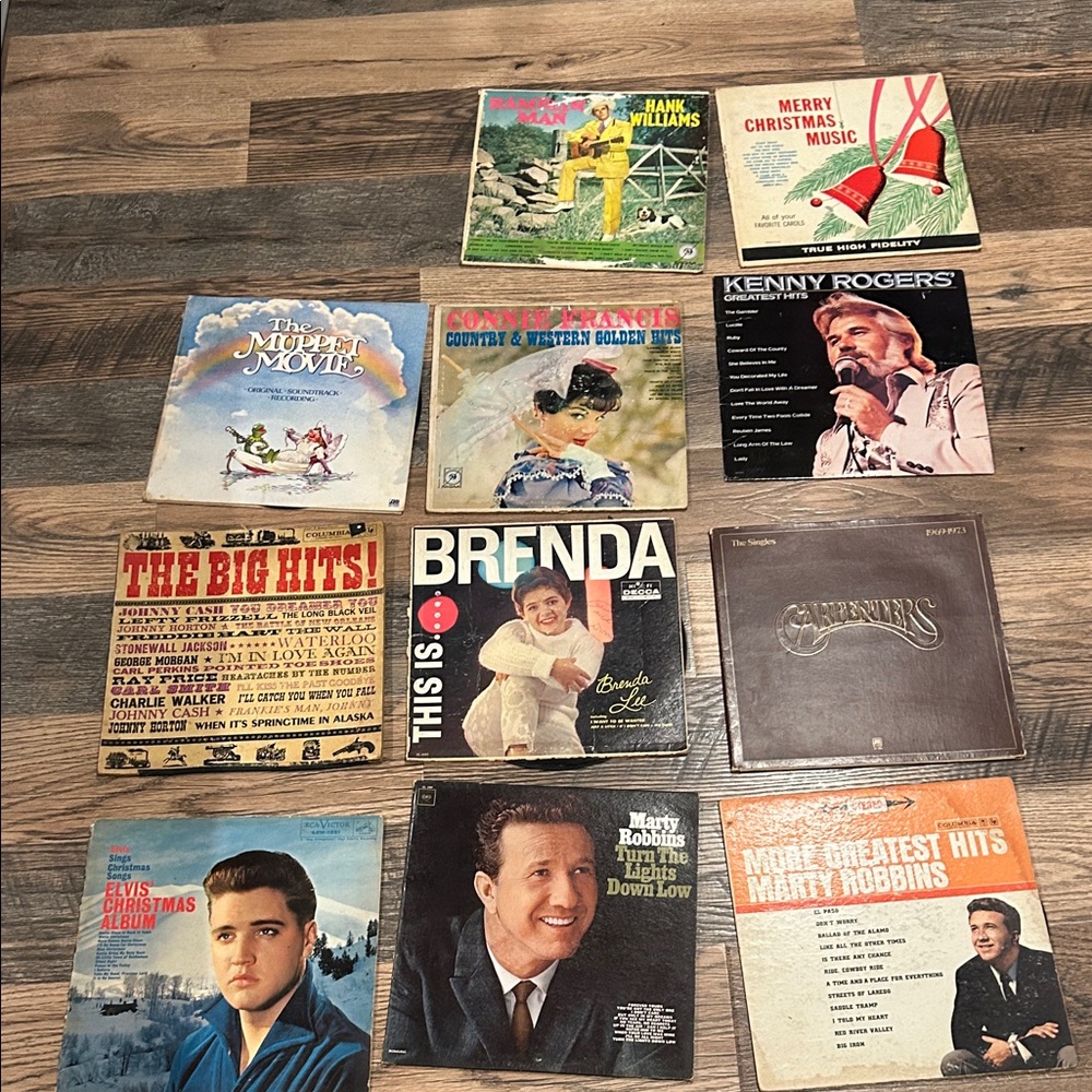 Vintage Vinyl Record Collection